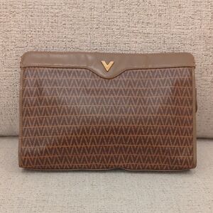 Mario Valentino Brown Clutch